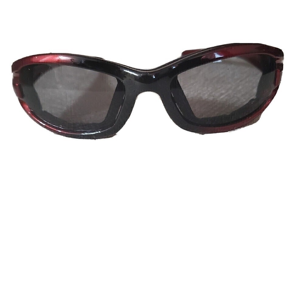 Unbranded Riders Cushioned Boys Sunglasses Burgundy Kids‎ Motorcycle NWOT